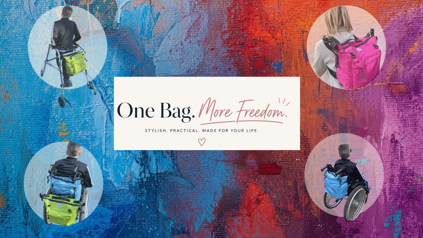 Wheelchair Friendly Cross Body Bag