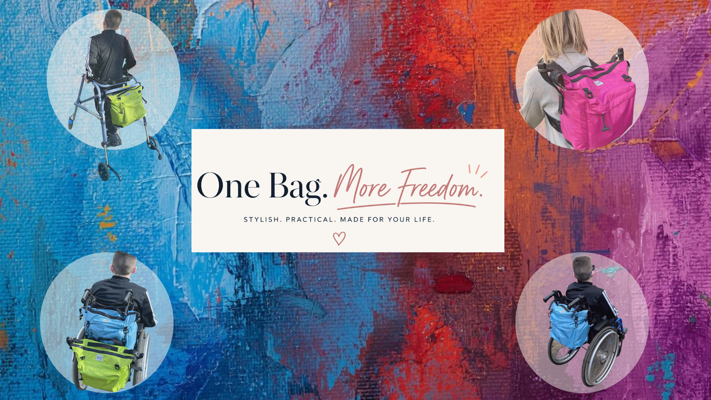 Wheelchair Friendly Cross Body Bag