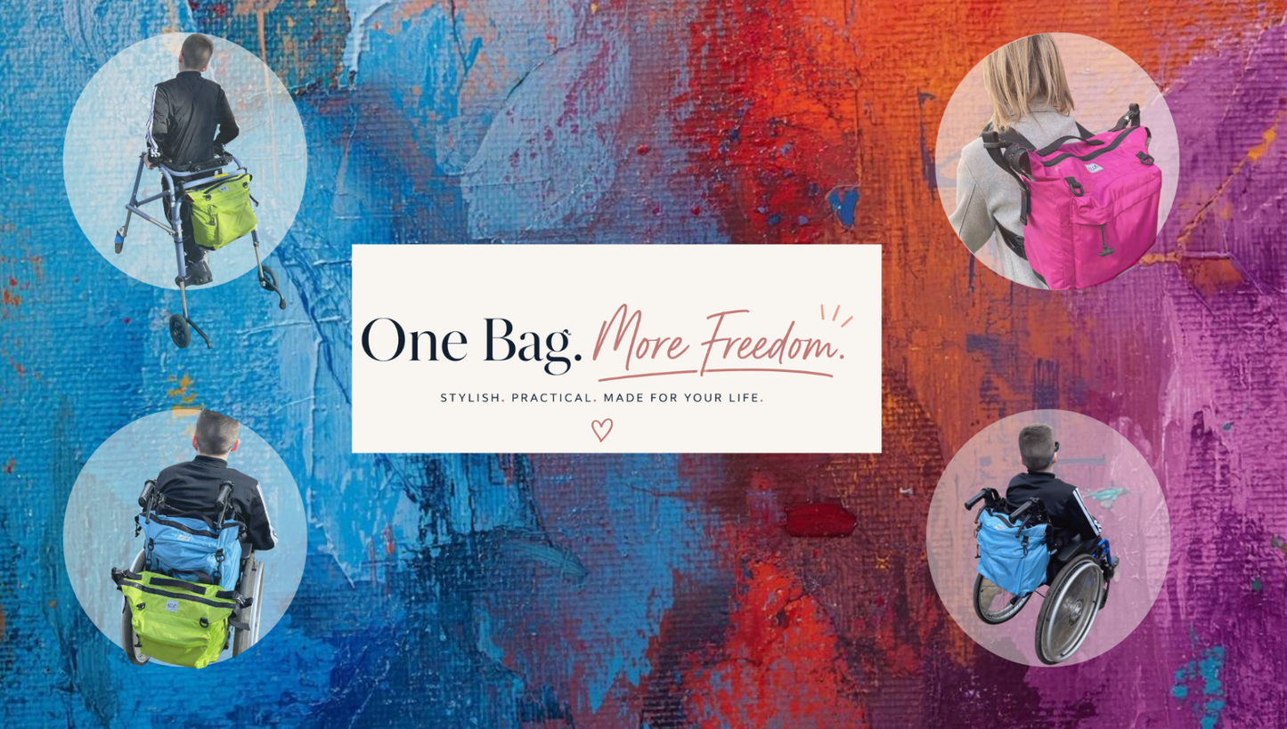 Wheelchair Friendly Cross Body Bag