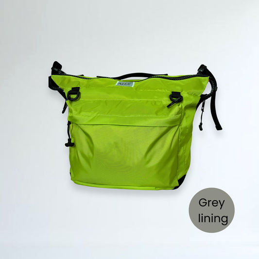 Wheelchair/Walking Frame Backpack - Green and Grey