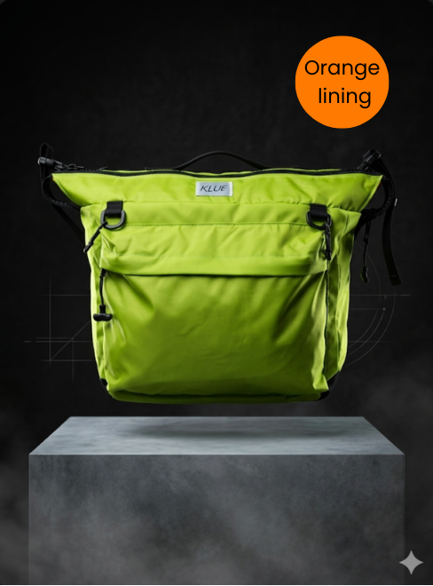 Wheelchair/Walking Frame Backpack - Green and Orange